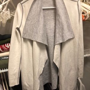 reversible cardigan!